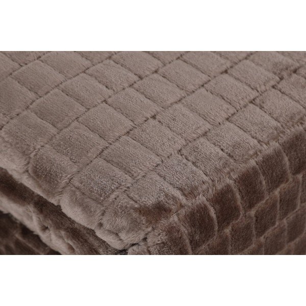 Cuvertură maro pentru pat dublu 200x220 cm Melinda - Mijolnir-image-2