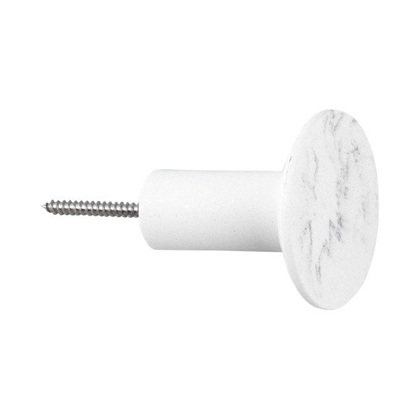 Set 4 cârlige PT LIVING Marble, alb-image-3