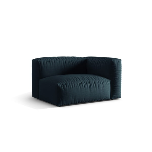 Modul pentru canapea modulară albastru închis (cu colț pe partea dreaptă) Martina – Micadoni Home-image-1