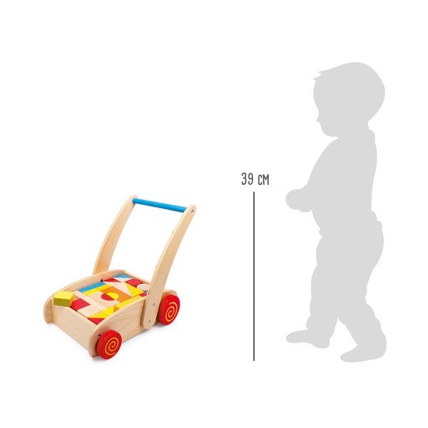 Premergător din lemn Legler Toy Blocks-image-1