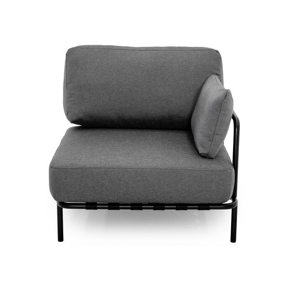 Modul de canapea de grădină gri închis (colț variabil) Salve – Sit Sit-image-3