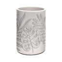 Suport pentru periuța de dinți alb din ceramică Amber – douceur d'intérieur