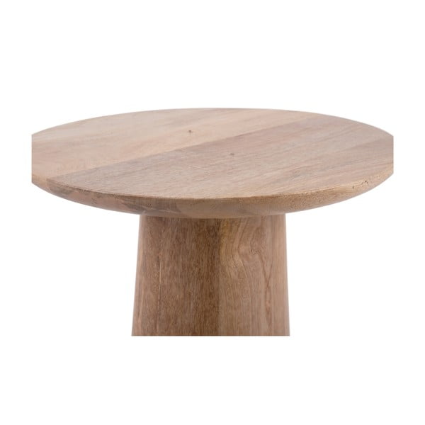 Măsuță auxiliară rotundă din lemn masiv de mango ø 35,5 cm  Force  – Leitmotiv-image-4