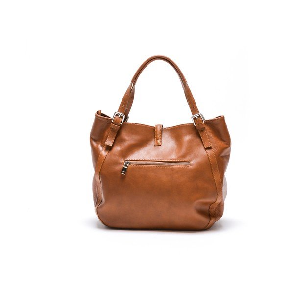 Poșetă din piele Isabella Rhea 2109 Cognac-image-2