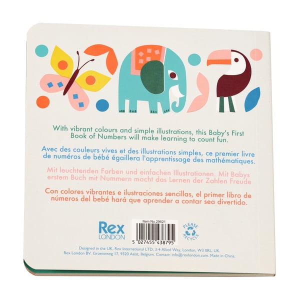 Jucărie interactivă First Book of Numbers – Wild Wonders – Rex London-image-4