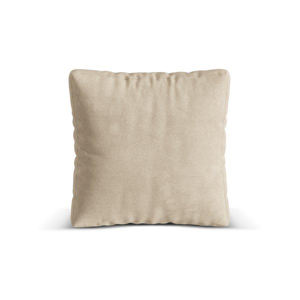 Pernă pentru canapea modulară bej cu tapițerie din catifea Martina – Micadoni 