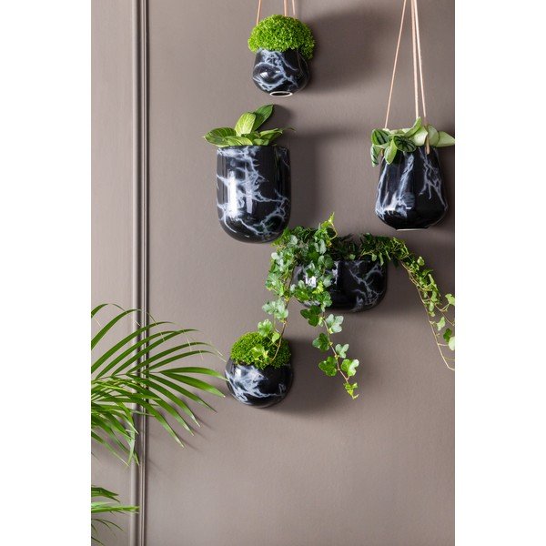 Ghiveci decorativ din ceramică de agățat / de perete ø 14,5 cm Globe – PT LIVING-image-2