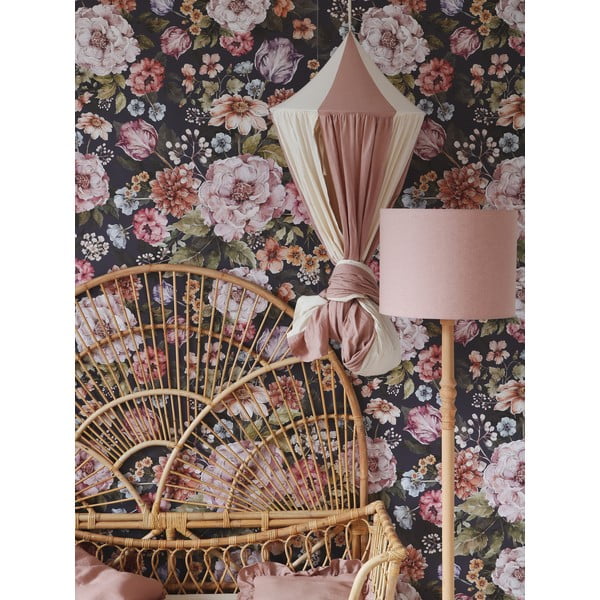 Baldachin din bumbac alb și roz Powder Pink Circus - Moi Mili-image-4