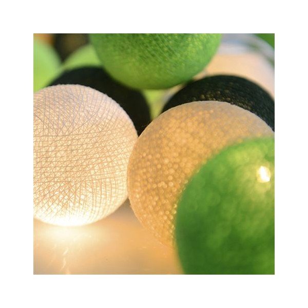 Șirag luminos Irislights Wasabi, 20 beculețe