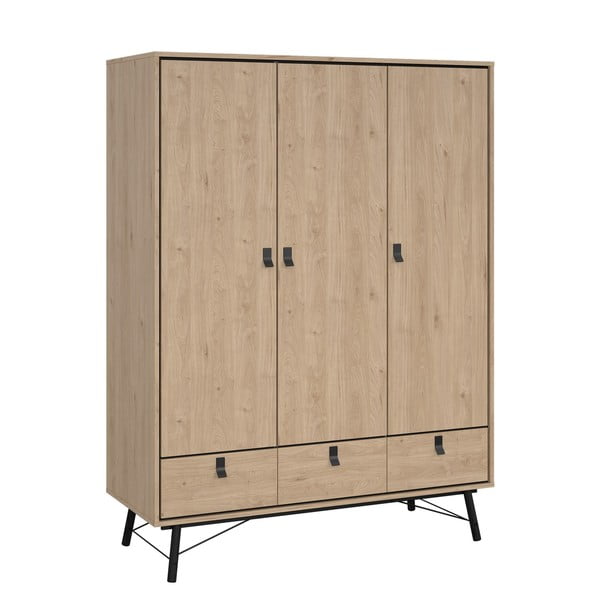 Șifonier cu  aspect de lemn de stejar 150x200 cm Ry – Tvilum-image-2