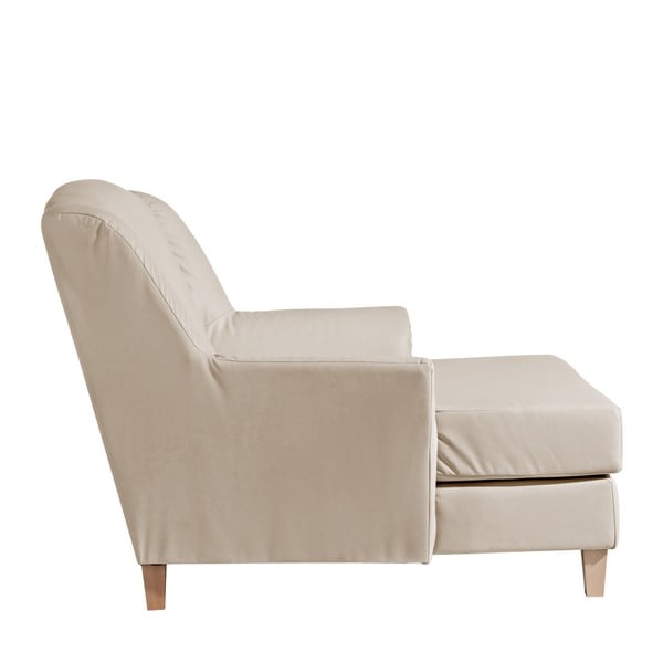 Șezlong din imitație de piele Max Winzer Judith, crem-image-3