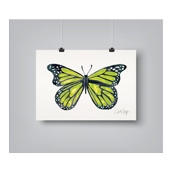 Poster Americanflat Americanflat Butterfly, 30 x 42 cm