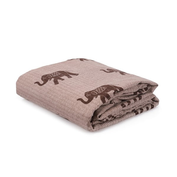 Set cuvertură, fețe de pernă și cearșaf din bumbac Fil, 200 x 235 cm-image-2