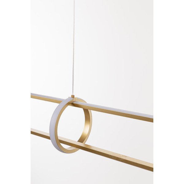 Lustră aurie LED din metal Alken – Bizzotto-image-4