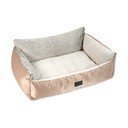 Pat pentru animale de companie auriu pentru câini 100x70 cm Dog Fantasy Lux Platinum – Plaček Pet Products