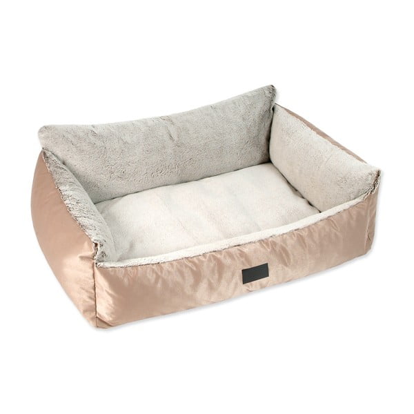 Pat pentru animale de companie auriu pentru câini 120x85 cm Dog Fantasy Lux Platinum – Plaček Pet Products