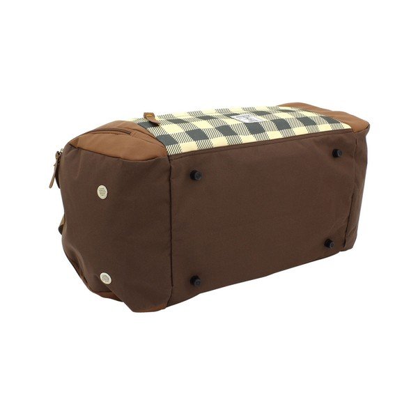 Geantă voiaj Friedrich Lederwaren Check, maro-image-1