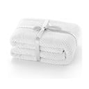 Pătură din microfibră DecoKing Henry, 220 x 240 cm, alb