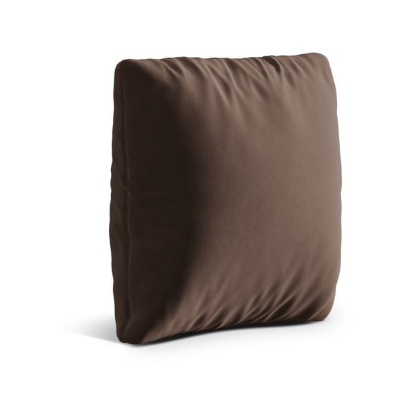 Pernă pentru canapea maro cu tapițerie din catifea Kemi – Cosmopolitan Design-image-1