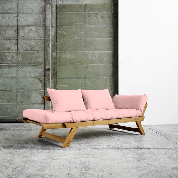 Canapea extensibilă  Karup Bebop Honey/Pink Peonie-image-1
