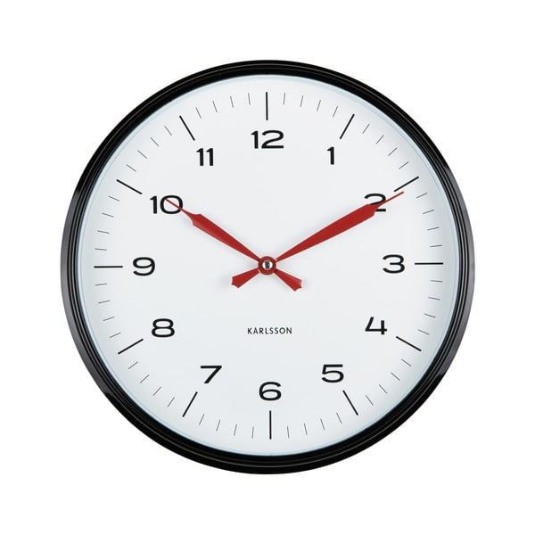 Ceas de perete ø 30 cm Modern Factory – Karlsson