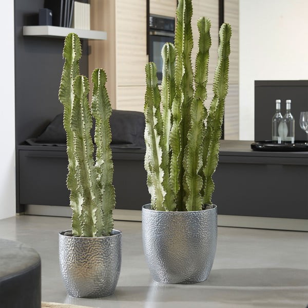 Ghiveci din ceramică ø 27 cm Boston Metallic - Big pots-image-1
