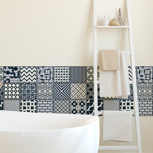 Set 24 autocolante Ambiance Malmo, 90 x 60 cm-image-3