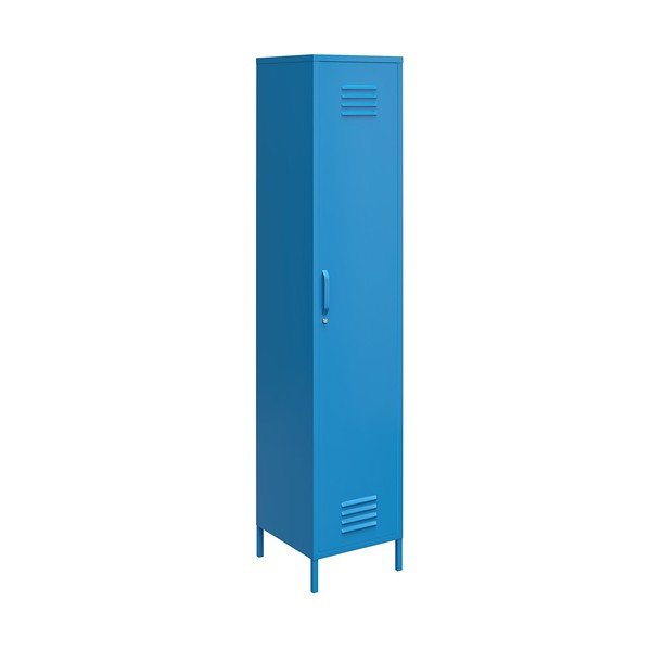Dulap metalic albastru Novogratz Cache, 38 x 185 cm-image-2