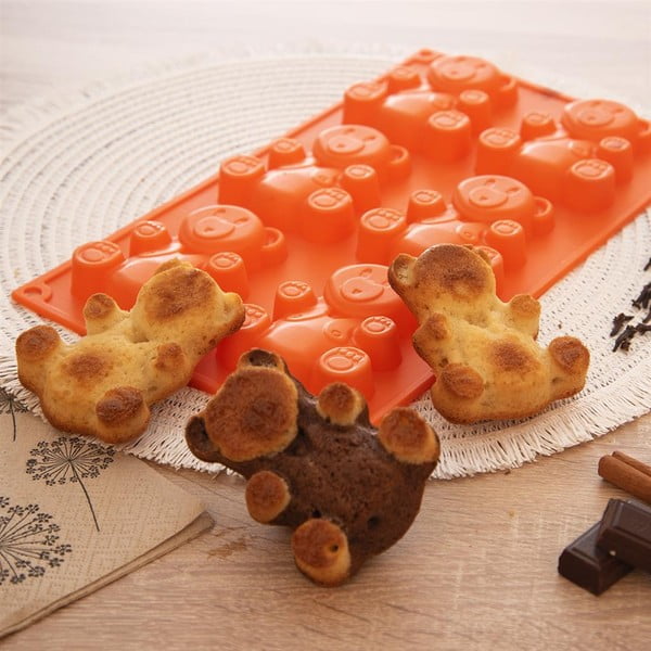 Formă de copt din silicon Orion Bears-image-1