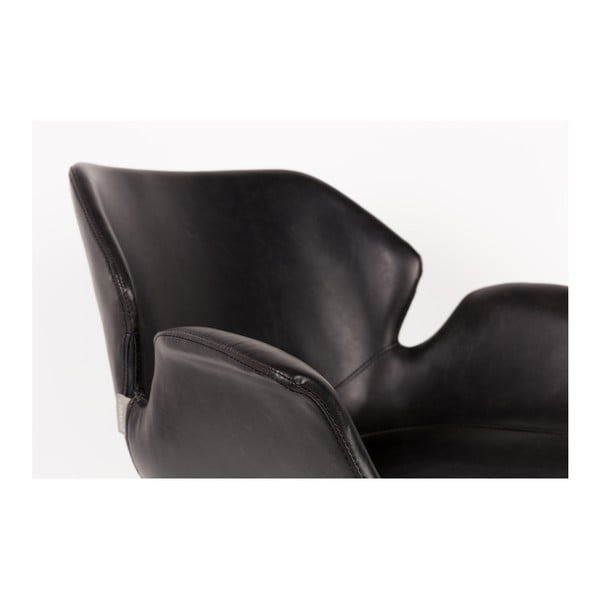 Scaun birou Zuiver Office Chair Nikki, negru-image-4