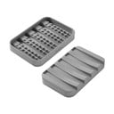 Săpunieră gri din plastic Gravity – Metaltex