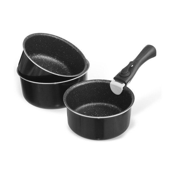 Set de vase pentru gătit 4 buc. din aluminiu Grande Combi – Orion