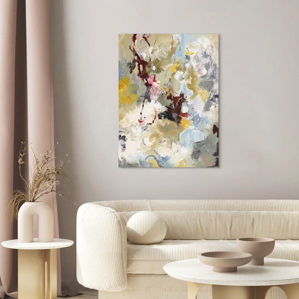 Tablou cu detalii pictate manual 60x80 cm Free Play 1    – Malerifabrikken-image-2