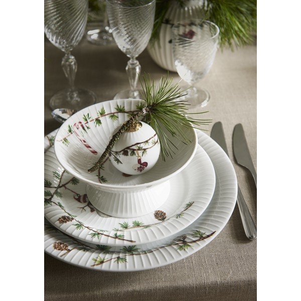Bol alb din porțelan ø 16 cm  cu model de Crăciun Hammershøi Christmas – Kähler Design-image-3