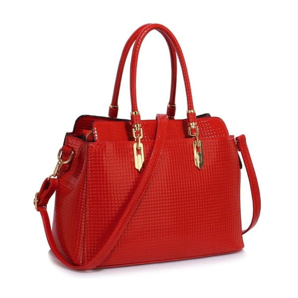 Geantă L&S Bags Priscilla, roșu