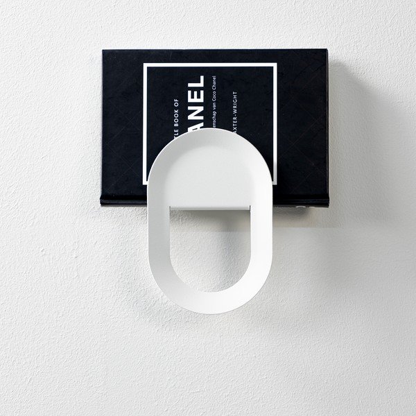 Cârlig alb de montat pe perete din oțel Coucou – Spinder Design-image-1