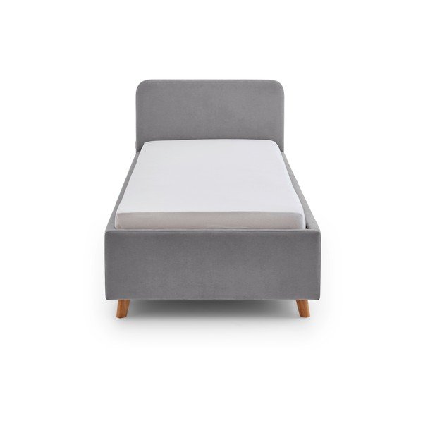 Pat pentru copii  gri fără somieră 90x200 cm Cosy – Meise Möbel-image-4
