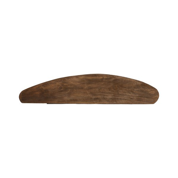 Raft în culoare naturală închisă din lemn de mango 80 cm Ginosu – Light & Living-image-1