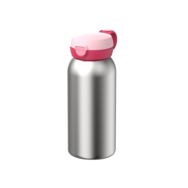 Termos pentru copii roz/argintiu din metal 500 ml Campus – Mepal