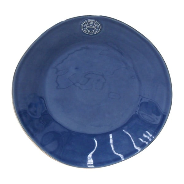 Farfurie din ceramică Costa Nova Denim, Ø 27 cm, albastru