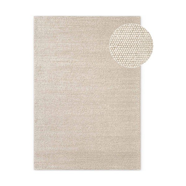 Covor crem țesut manual din lână 200x300 cm Richmond Diana – Ted Baker