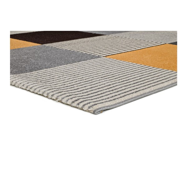 Covor Universal Gladys Lento, 80 x 150 cm, portocaliu-gri-image-2