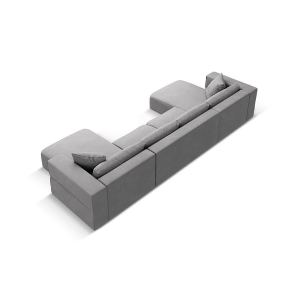 Colțar gri deschis (în formă de "U") Esther – Milo Casa-image-3