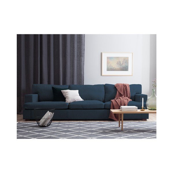 Canapea Windsor & Co Sofas Charles, albastru, 235 cm-image-4