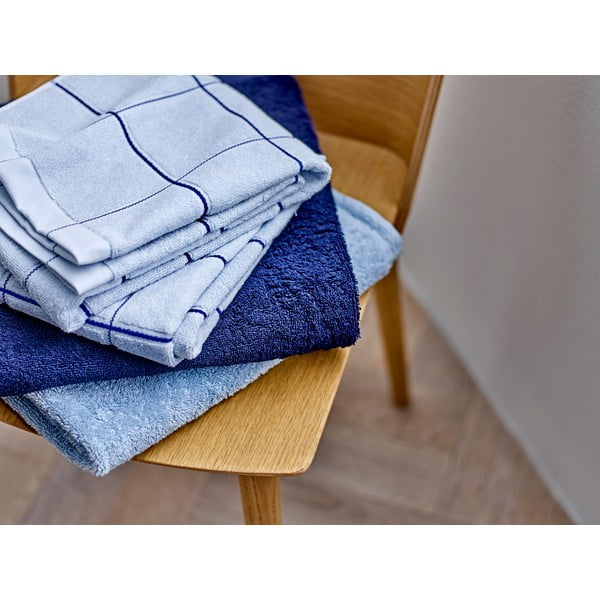 Prosop albastru închis din bumbac din frotir 30x30 cm Comfort – Södahl-image-2