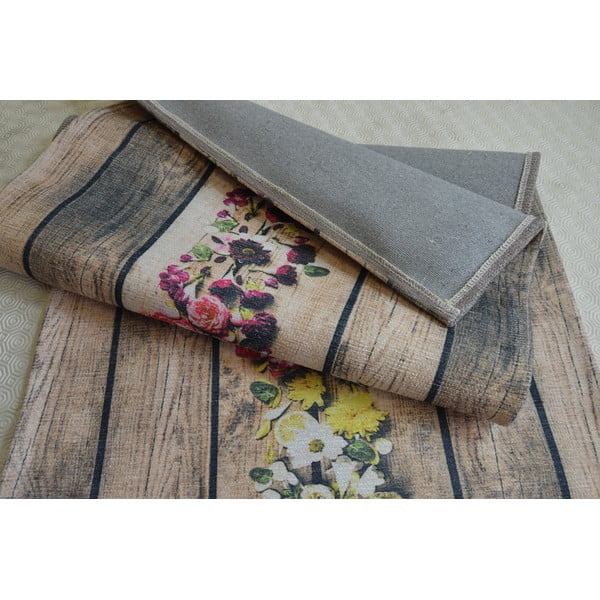 Covor tip traversă lavabil 60x240 cm Nature – Floorita-image-2