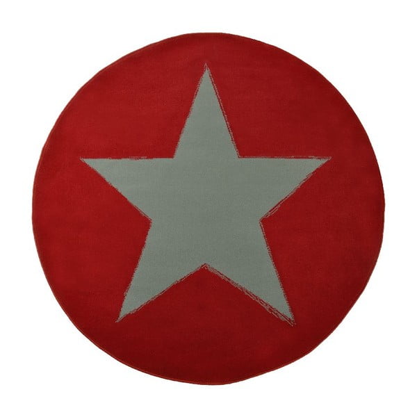 Covor Hanse Home Star, ⌀ 140 cm, roșu