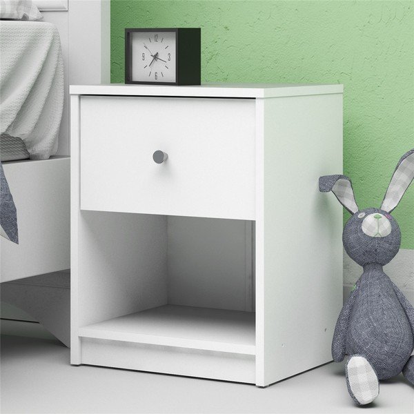 Noptieră albă  May - Tvilum-image-1