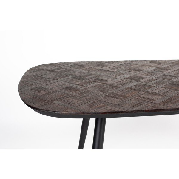 Masă de dining din lemn de tec 90x180 cm Webster – White Label-image-3