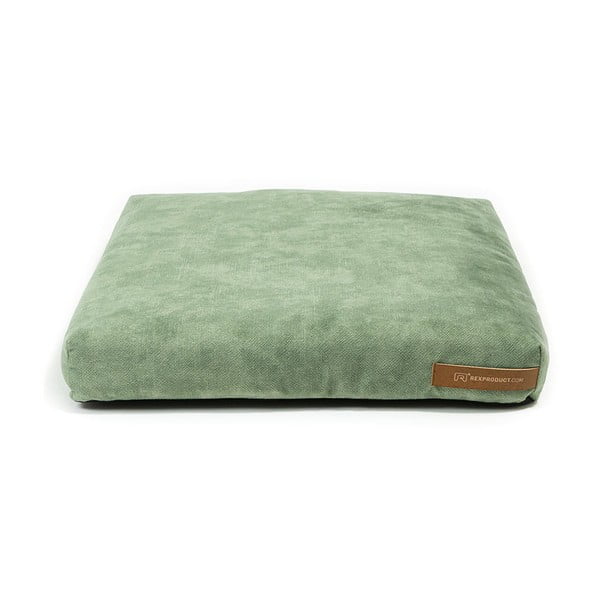 Saltea pentru câini din piele ecologică verde mentă 50x60 cm SoftPET Eco M - Rexproduct-image-2